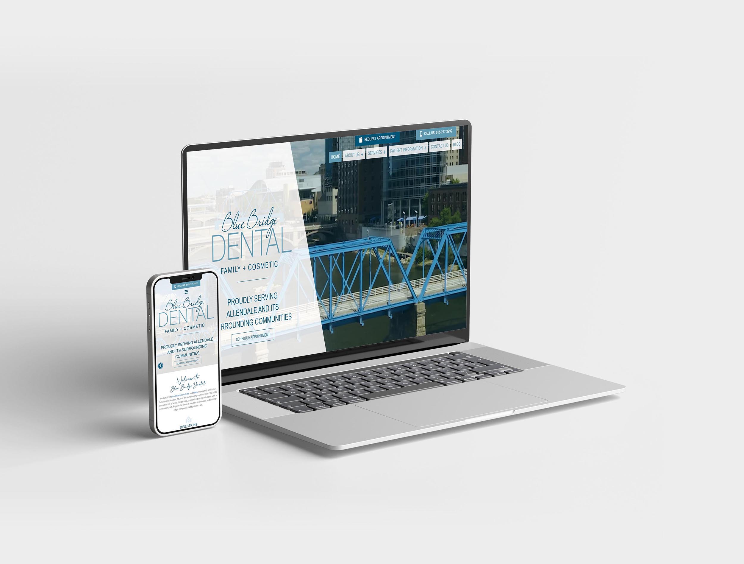 Laptop and Phone mockup